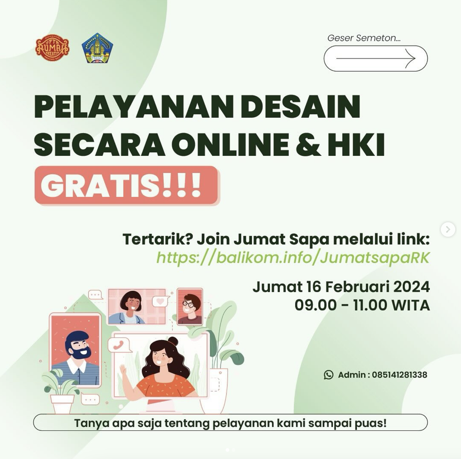 MAU KONSULTASI DESAIN DAN HKI GRATIS !